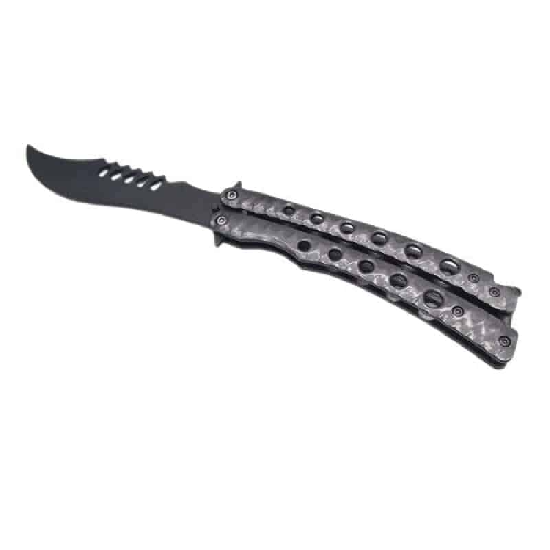 Coltelli A Farfalla Balisong Manico Mordente