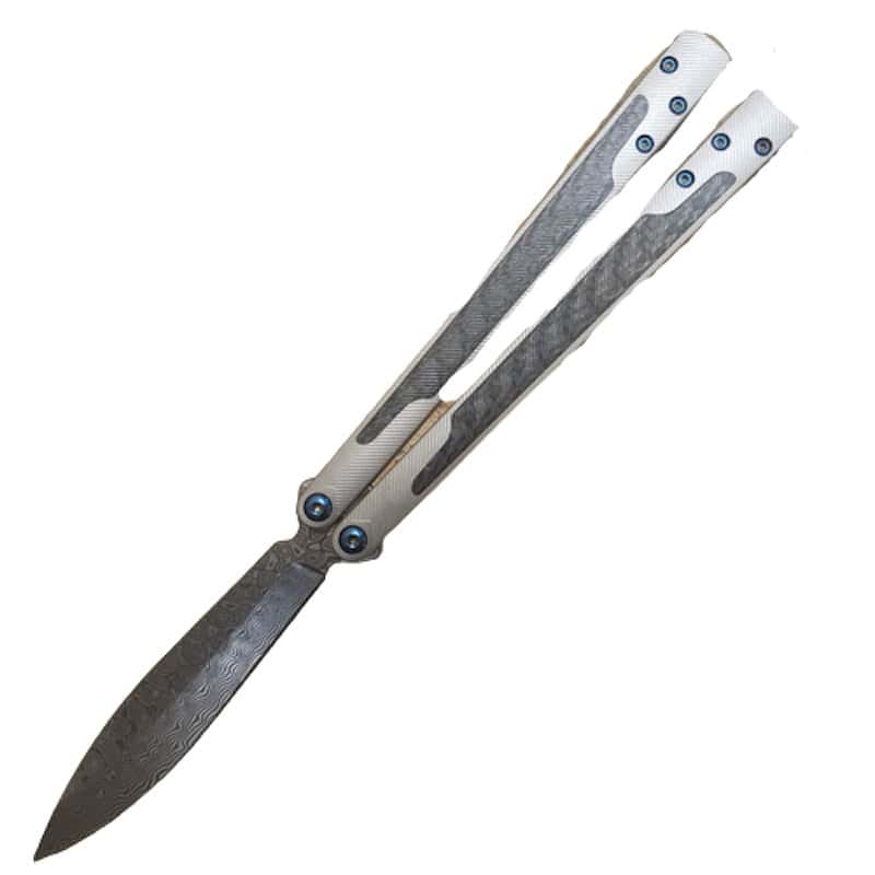 Coltelli A Farfalla Balisong Damasco