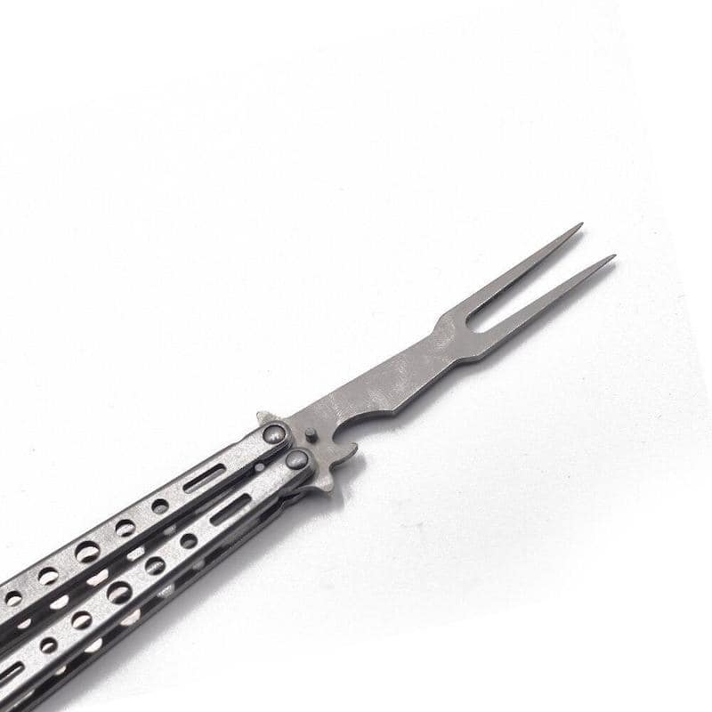Coltelli A Farfalla Balisong Metallo Semplice