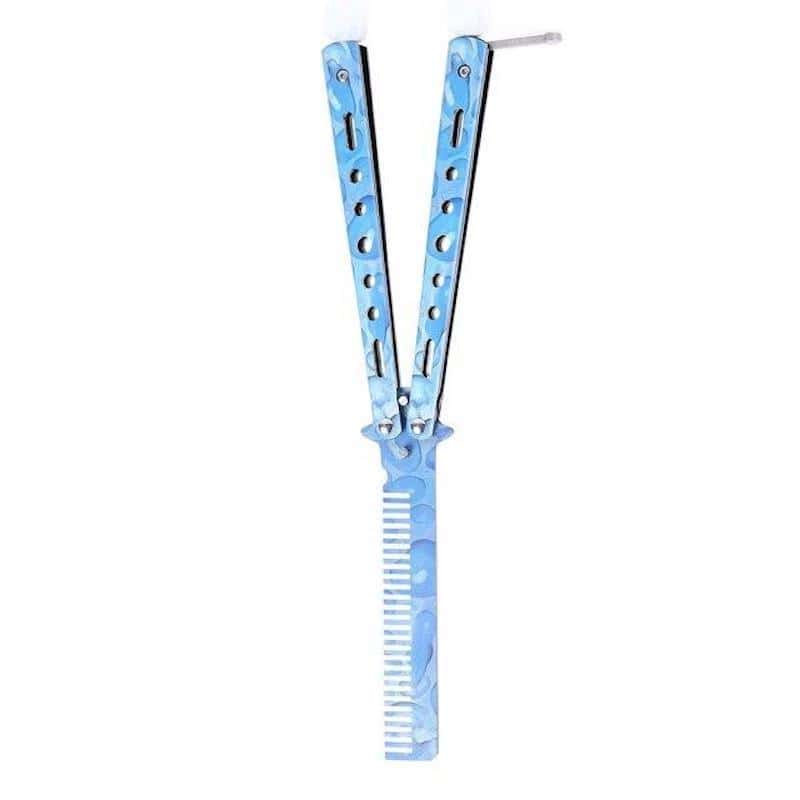 Coltelli A Farfalla Balisong Blu