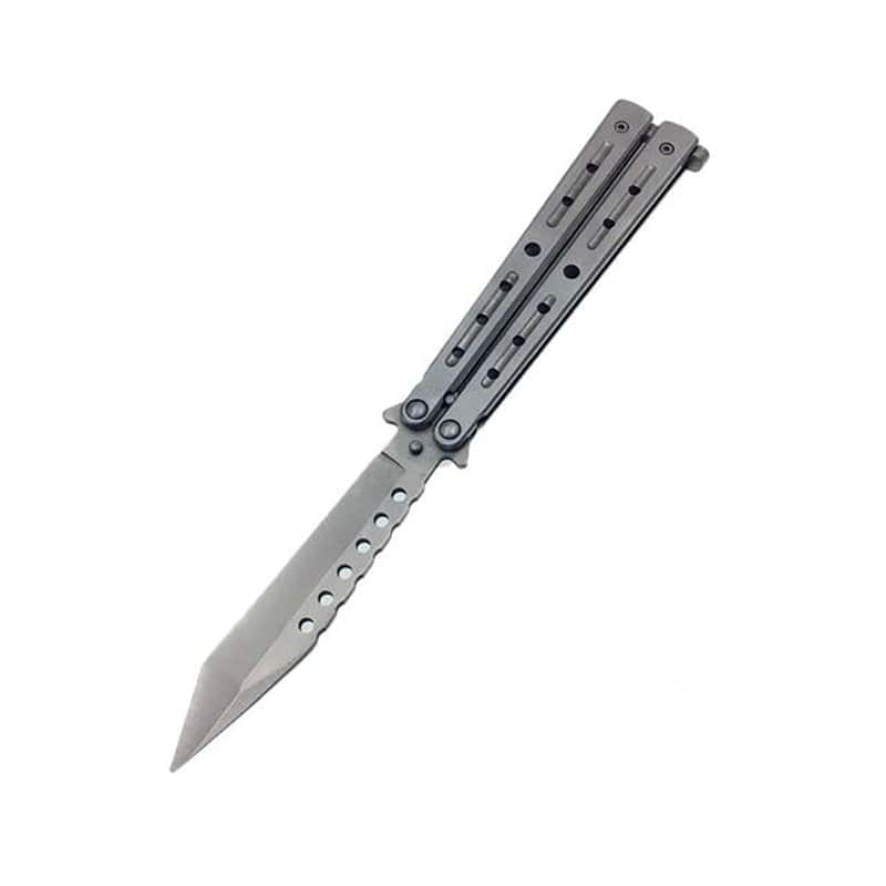 Coltelli A Farfalla Balisong Tagliente In Metallo