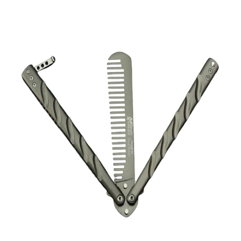 Coltelli A Farfalla Balisong Nero Opaco