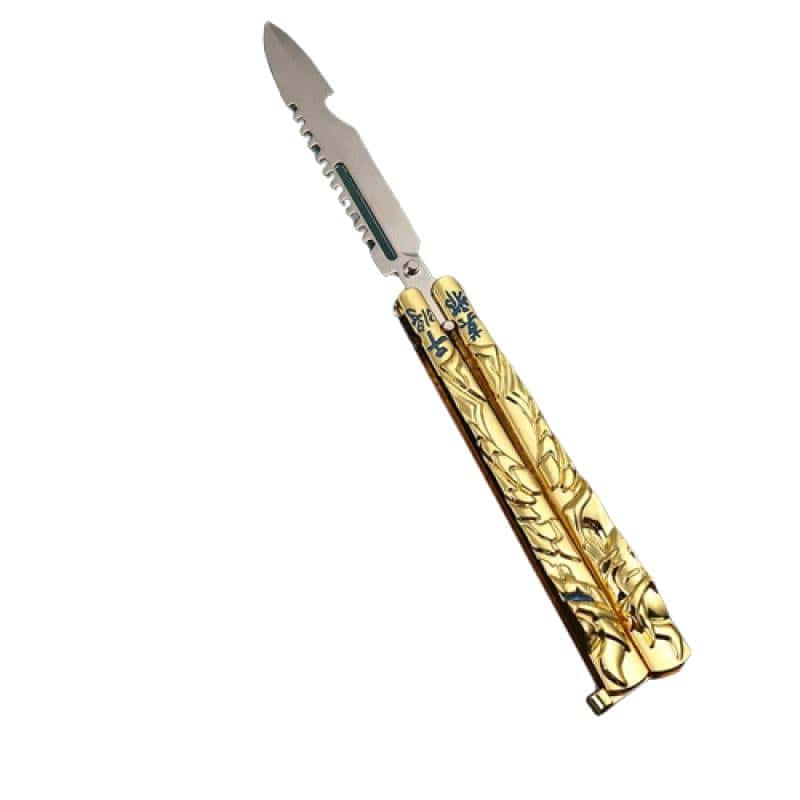Coltelli A Farfalla Balisong Oro