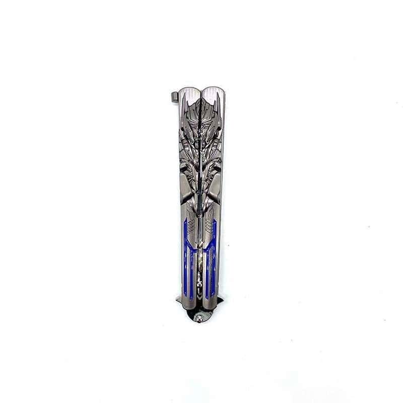 Coltelli A Farfalla Balisong Pro Manico Blu