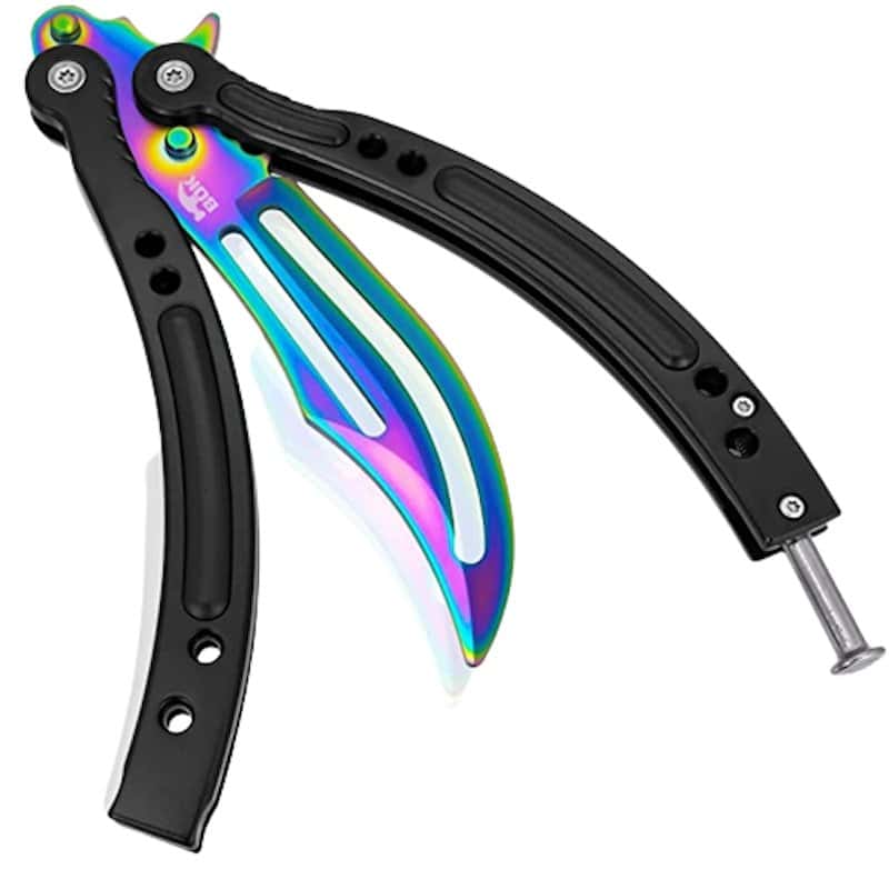 Coltelli A Farfalla Balisong Arcobaleno