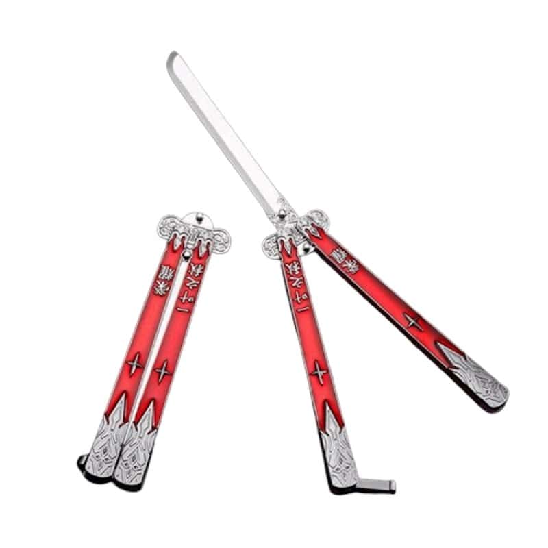 Coltelli A Farfalla Balisong Rosso