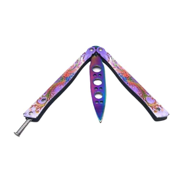 Coltelli A Farfalla Balisong Ultravioletto