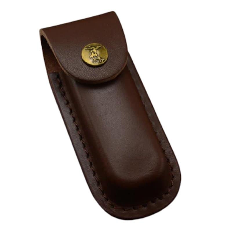 Fodero In Pelle Per Coltello Pieghevole